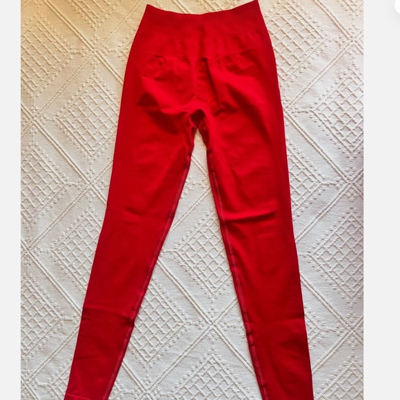 Alphalete Red Amplify Leggings Large - Picture 5 of 7